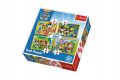 Puzzle 4v1 Paw Patrol v krabici 28x28x6cm
