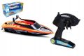 Člun do vody RC plast 28cm na baterie+dobíjecí pack+USB 2,4Ghz v krabici 45x22x17cm