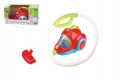 Vysavač plast 25cm na baterie se světlem se zvukem v krabici 35x18x22,5cm