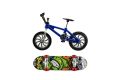 Skateboard prstový s kolem plast 10cm