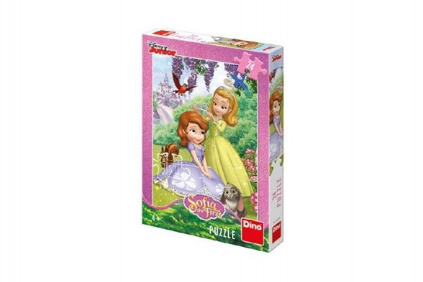 Puzzle Disney Sofia 24 dílků 18x26 cm v krabici 19x27x4cm
