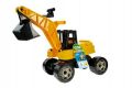 Bagr žlutočerný Giga Trucks plast 70cm v krabici 70x35x29cm