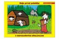 Puzzle deskové O Neposlušných Kůzlátkách 26x17cm 24 dílků