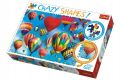 Puzzle Barevné balóny 600 dílků Crazy Shapes 68 x 48 cm