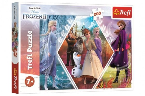 Puzzle Ledové království II/Frozen II 48 x 34 cm 200 dílků