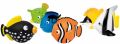 Stříkající zvířátka ryby, gumové, 6 druhů