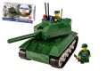 Stavebnice Cheva 49 Tank plast 247ks v krabici 35x19x9cm