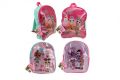 Batoh L.O.L. třpytivý látka/plast 3 barvy 28x34cm