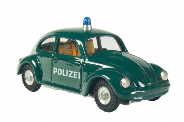 Auto VW brouk policie tmavě zelené