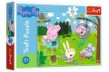 Puzzle Prasátko Peppa/Peppa Pig Výlet do lesa