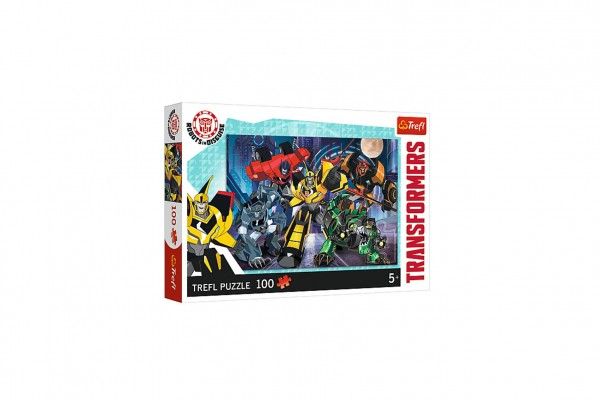 Puzzle Tým Autobotů/Transformers Robots 100 dílků