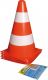 Kužel dopravní plast 22cm 4ks