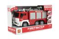 Hasičské auto stříkací vodu v krabici - 35 x 21 x 14 cm