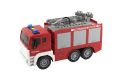 Hasičské auto stříkací vodu v krabici - 35 x 21 x 14 cm