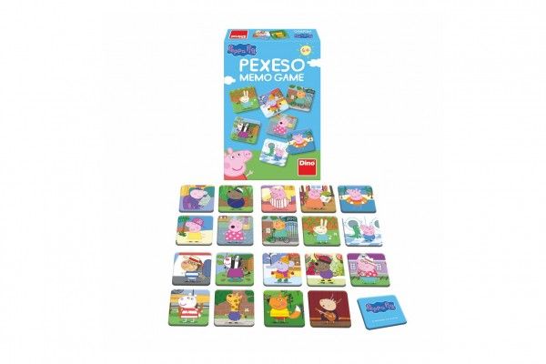 Pexeso 48 pevných kartiček Prasátko Peppa/Peppa Pig