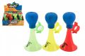Klakson trumpeta na kolo plast 14 cm