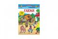 Zábavný zošit so samolepkami Farma SK verze 20x28cm