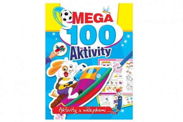 Mega aktivity 100 Zajíc CZ verze 28 x 21 cm