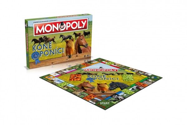 Monopoly Koně a poníci společenská hra v krabici 40x27x5,5cm