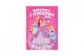 Maľovanka s princeznami so samolepkami SK verzia 29 x 21 cm