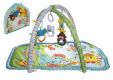 Hrací podložka/Hrazda pro děti s chrastítky látka/plast 0 m+
