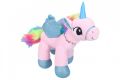 Jednorožec/kůň s křídly plyš 21 cm 2 barvy