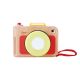 Fotoaparát, dřevěná hračka se šňůrkou, 10m+