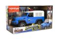 Policejní auto na setrvačník, plast, 23 cm, od 3 let