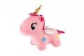 Jednorožec plyš 24cm růžový v sáčku 0+