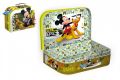 Kufřík/Kufr školní papírový Disney Mickey 25x18x9cm ve fólii