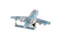Bojové letadlo na zpětné natažení, kov/plast, 15 cm