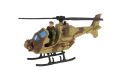 Vrtulník/Helikoptéra s vojákem, plast, 27 x 18 x 11,5 cm
