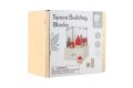 Stavebnice Vesmír 41 ks, dřevo, 18,5 x 16 x 9 cm