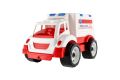 Auto ambulance na volný chod, plast, 20 x 19 x 32 cm