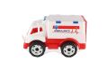 Auto ambulance na volný chod, plast, 20 x 19 x 32 cm