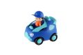 Auto s panáčkem 7 x 11 cm, plast, na setrvačník