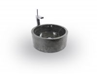 Umyvadlo z přírodního kamene  Mirus 509 na desku, Ø40 cm