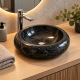Kamenné umyvadlo Ferox Black
