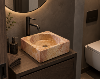 Kamenné umyvadlo Handwash Yellow