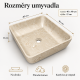 Umyvadlo z přírodního kamene Tantum Cream