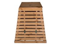 Dřevěný kompostér 800 L pyramida - česká výroba
