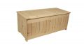 Zahradní úložný box bez povrchové úpravy -  134 x 59 cm