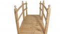 Zahradní dřevěný most bez povrchové úpravy - 248 cm