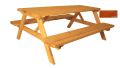 Zahradní set piknik - s povrchovou úpravou - 200 cm - VEVERKA