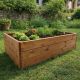 Dřevěný vyvýšený záhon 163 × 78 × 42 cm – masivní smrk