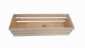 Dřevěný obal na truhlíky, borovice, 49 x 16 x 12,5 cm