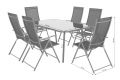 Zahradní kovový set Casablanca  pro 6 osob