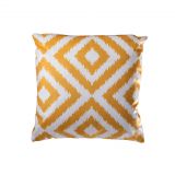 Povlak na polštář Aztek, světle žlutá, 45 x 45 cm