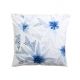 Dekorační polštářek BLUE listy - 45x45 cm
