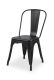 Bistro židle Paris inspirovaná TOLIX, černá